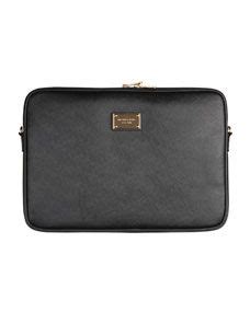 michael michael kors 13 slim saffiano sleeve für macbook air|Michael Kors Leather Laptop Sleeve Cases for sale .